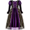 Kids Halloween Witch Costume Set for Role Play