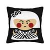 Las Meninas Velazquez Menina Pillowcase Printed Fabric Cushion Cover Decorations Cute Chibi Art Throw Pillow Case Cover Zippered
