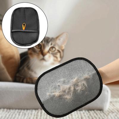 Pet Hair Removal Glove Grooming Flexible Multifunction Reusable Remover Brush for Cats