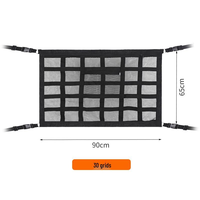 Car Roof & Mesh Pocket Storage Net for Luggage