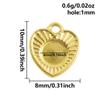 5pcs Geometric Cabochon Base Setting Tray Blank PVD Charm Heart Cross Flower DIY Stainless Steel Pendant For Jewelry Making Bulk