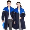 Unisex Blue Smock: Long, Wear-Resistant, Dirt-Resistant Labor Protection for Autumn/Winter - Ideal for Warehouse Management and Handling.