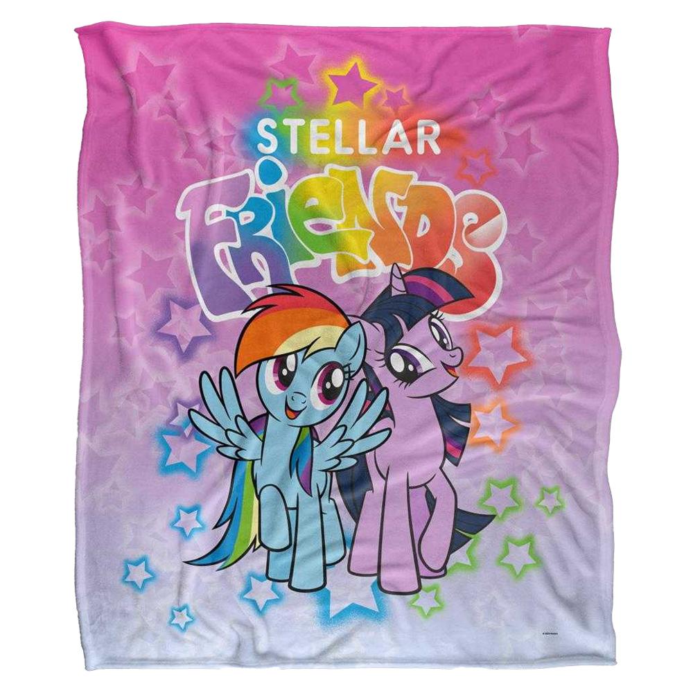 My Little Pony Stellar Friends Silky Supersoft Blanket