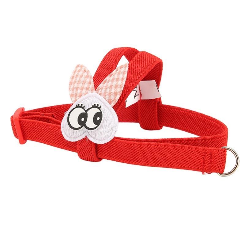 Pet Bird Harness Leash Cute Cartoon Lightweight Bird Flying Harness Traction Rope for Scarlet Macaw