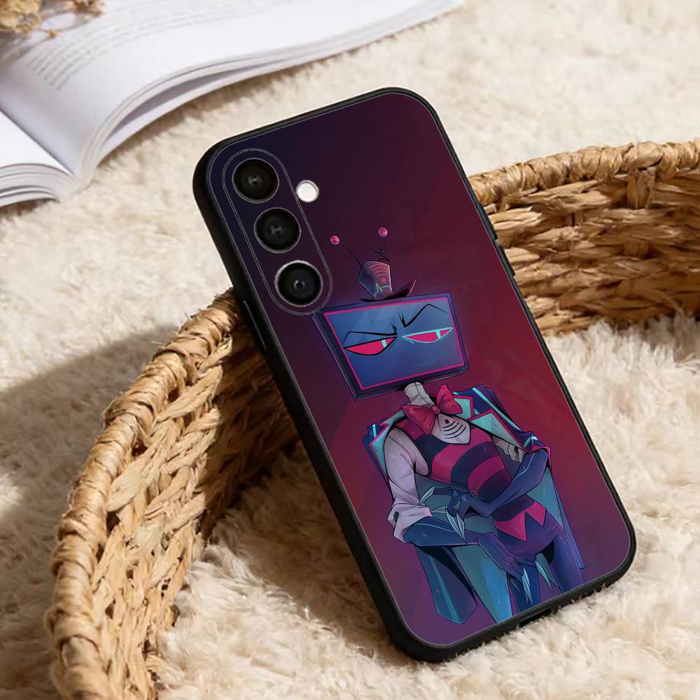 Чехол для телефона H-HazbinS Vox Trust Us для Samsung Galaxy A91,80,73,72 ,71,53,52,32 ,31,22,21s,20, Мягкий черный чехол Samsung a52