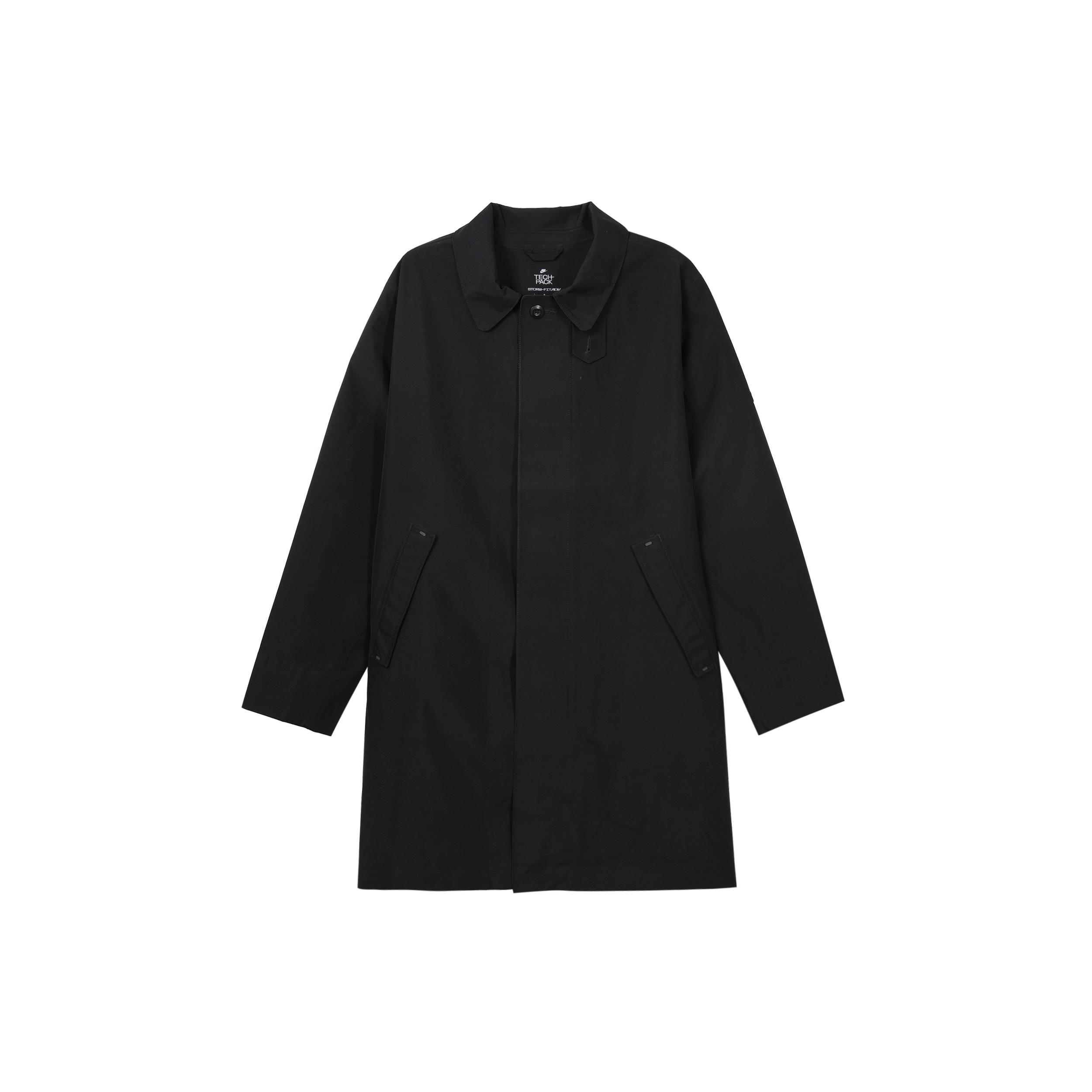 Nike Trench Coats Men`s Black Stand