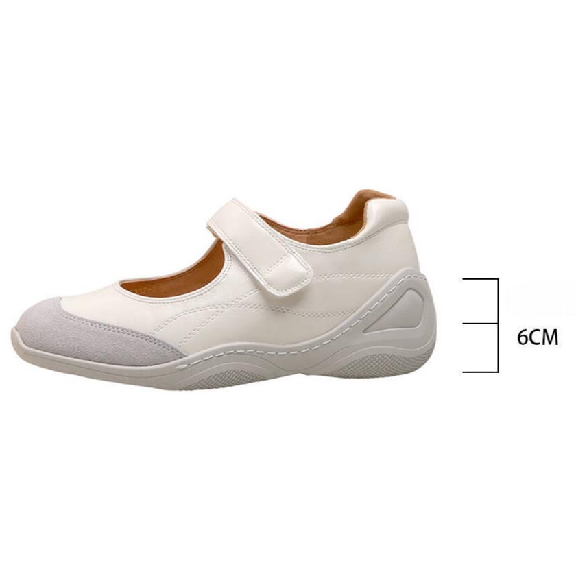 Туфли Мэри Джейн на скрытой платформе Новая женская обувь на липучке Туфли-лодочки Одинарные туфли Балетки 40