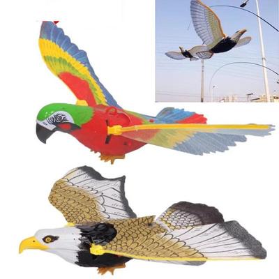Elektrisches Papageienspielzeug mit fliegendem Adler, leuchtenden Augen und Geräuschen – Sonderangebot
