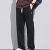 American Retro Mens Casual Pants With Polyester Fabric For Summer Daily Wear