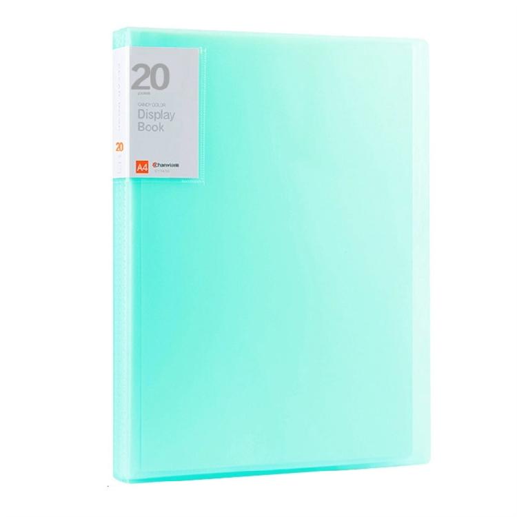 A 4 Clear Test Papers Organizers 80 Pages File Folder Large Capacity Storage Folder Document Bag