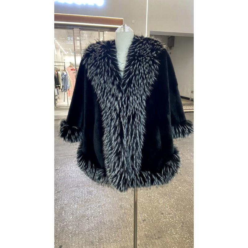 Womens Faux Fur Coat Winter Loose Elegant Jacket Daily Wear