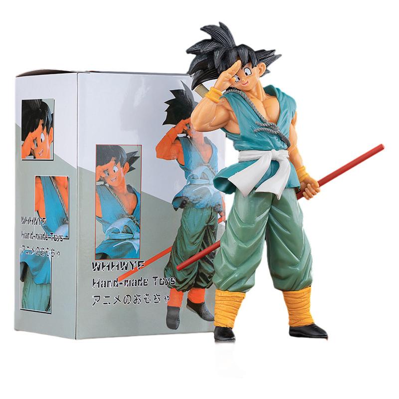 20cm Dragon Ball Z Anime Figure Goodbye Goku Action Figure PVC Collection Model Doll Classic Ornaments Toys Gift