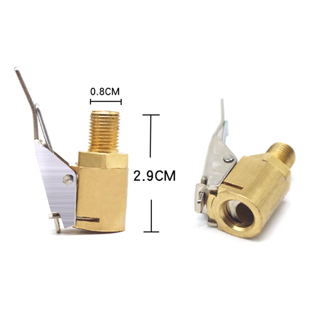 Car Iatable Quick Connector Brass Air Pump Thread Nozzle Adapter Accessories Fast Conversion Head