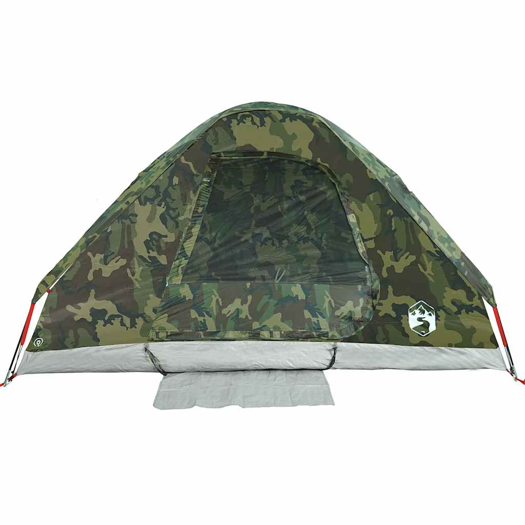 Dome Family Tent for 6 Persons Camouflage Pattern Waterproof
