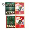 Kitchen Gadgets for Parties 4Pcs Christmas Stainless Steel Spoons, Coffee Stirring Xmas Dessert Teaspoons Serving Spoons with Gift Box, Holiday