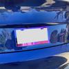 2 Pcs Stainless Universal US Model License Plate Frame Steel Front And Rear Metal Car License Plate Frame Label Cover Screw Cap License Plate Covers