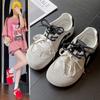Fashion 2025 Japanese Style Tabi Ninja Shoes Women Retro Suede Flats Split Hoof Toe Boat Shoes Femme Mary Jeans Mocasines Ballerina Shoe