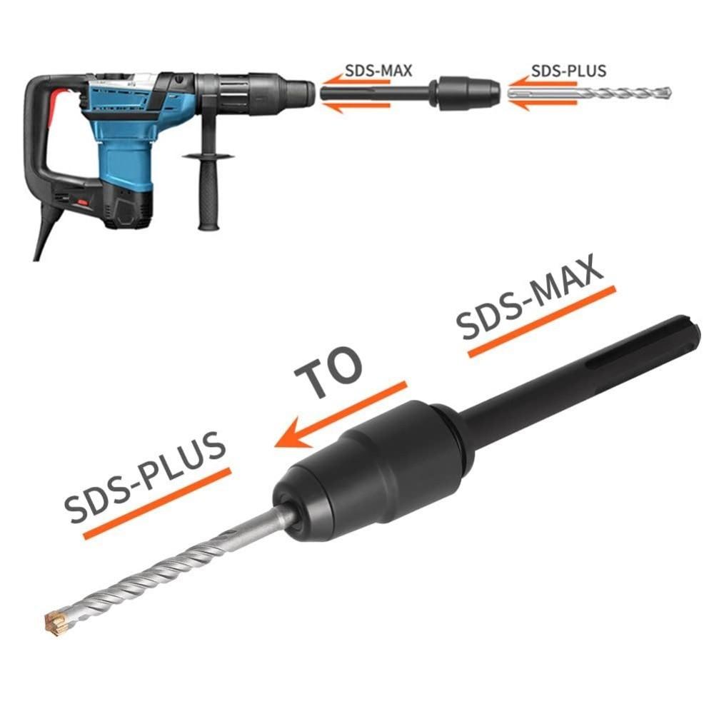 Anti Rust Coating Drill Chuck Conversion Tool Impact Drill Converter  For Demolition Hammers