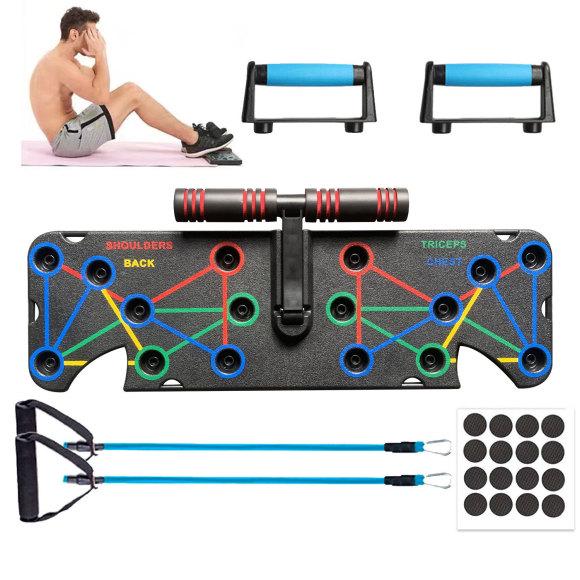 Multifunctional Push-up & Abdominal Trainer Folding Fitness Board