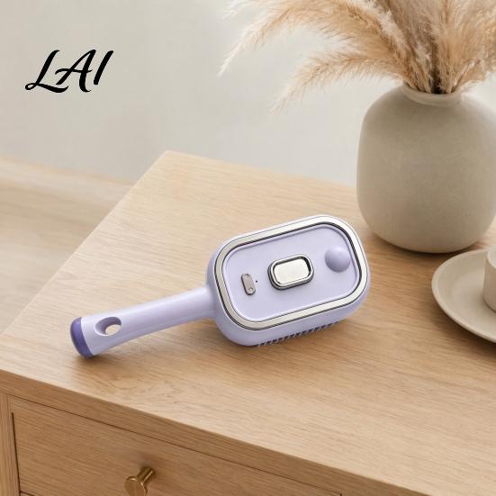 Scalp Massage Hair Brush Electric Steam with Essence & Measuring Cup Rechargeable Anti-Static Massaging Comb Massager Spray Brush Frizz Control Oil
