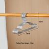 Gold Mini Pet Clothes Hanger for Small Cats and Dogs