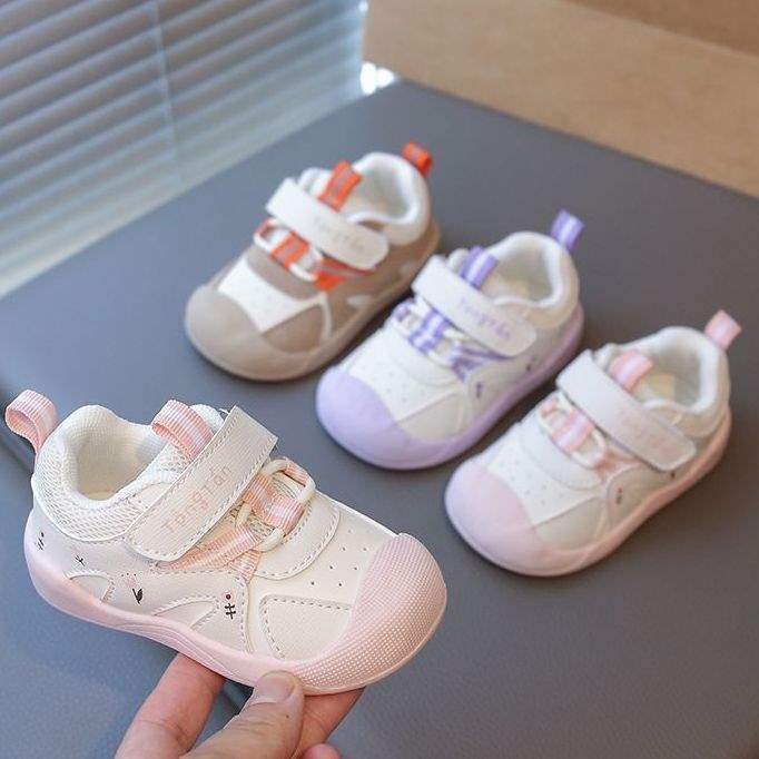 Baby Girl Toddler Shoes 2025 Autumn New 0-1 a 2-year-old Baby Functional Shoes Soft Sole Spring and Autumn Men's Treasure Shoes