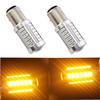 4stk 33SMD 21W LED Blinklys Pære