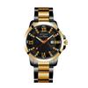 Men'S Steel Belt Watch Simple Trend Waterproof Calendar Luminous Quartz Watch