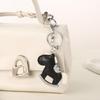 Damen Leder Tierkreiszeichen Pferd Schlüsselanhänger Tasche Anhänger Ornament Cartoon Pony Schaukelpferd Schlüsselanhänger Neujahrs Segensgeschenk
