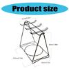 Stylish Black Triangles Coffee Cup Display Rack Designs Accessory for Kitchen Counters and Office Spaces Saving