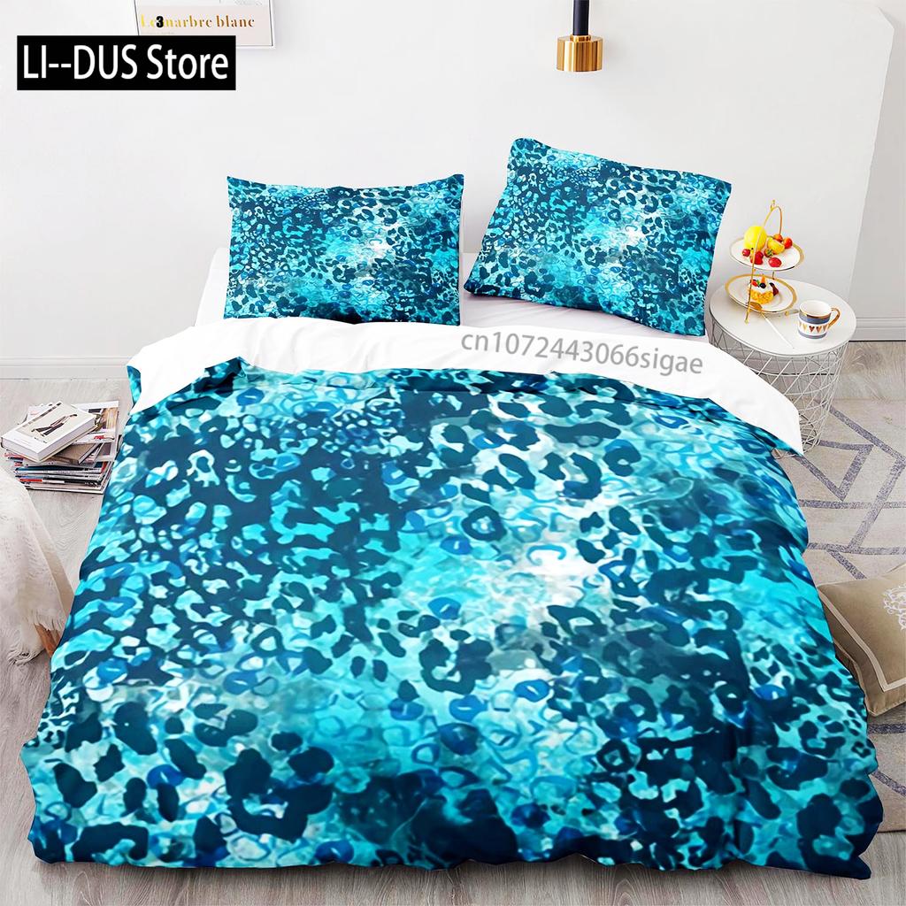 Tiger Bedding Set Single Twin Full Queen King Size Tiger Leopard Bed Set Aldult Kid Bedroom Duvetcover Sets 3D Anime 015