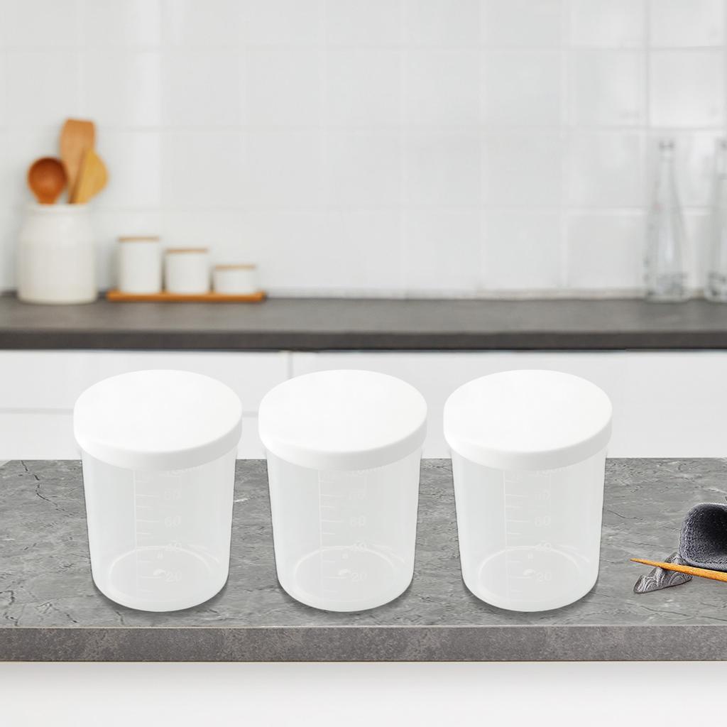 100ML Measuring Cup 10pcs 30ML 50ML Transparent With Graduated
