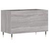 VidaXL Armoire à disques sonoma gris 74,5x38x48 cm bois d'ingénierie 831722