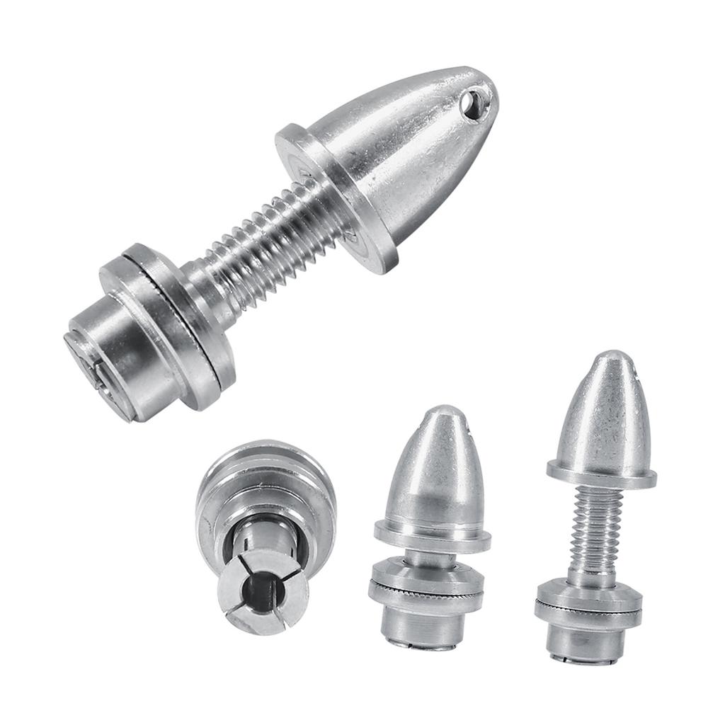 5pcs Set 5mm Aluminum Bullet Propeller Adapter Holder for RC Motor Prop