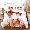 Home Textile Cartoons Yuragi-sou No Yuuna-san Cover Duvet Cover Pillow Case Boy Girl Polyester Bedding Set King Queen Twin Size7