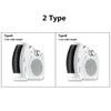 2000W Portable Electric Fan Heater Personal Space Electric Air Heater Fan Warmer Winter Home Office Desktop Electric Heater