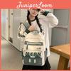 Versatile Large Capacity Korean Style Backpack Lightweight Waterproof Commuter Bag For School And Travel