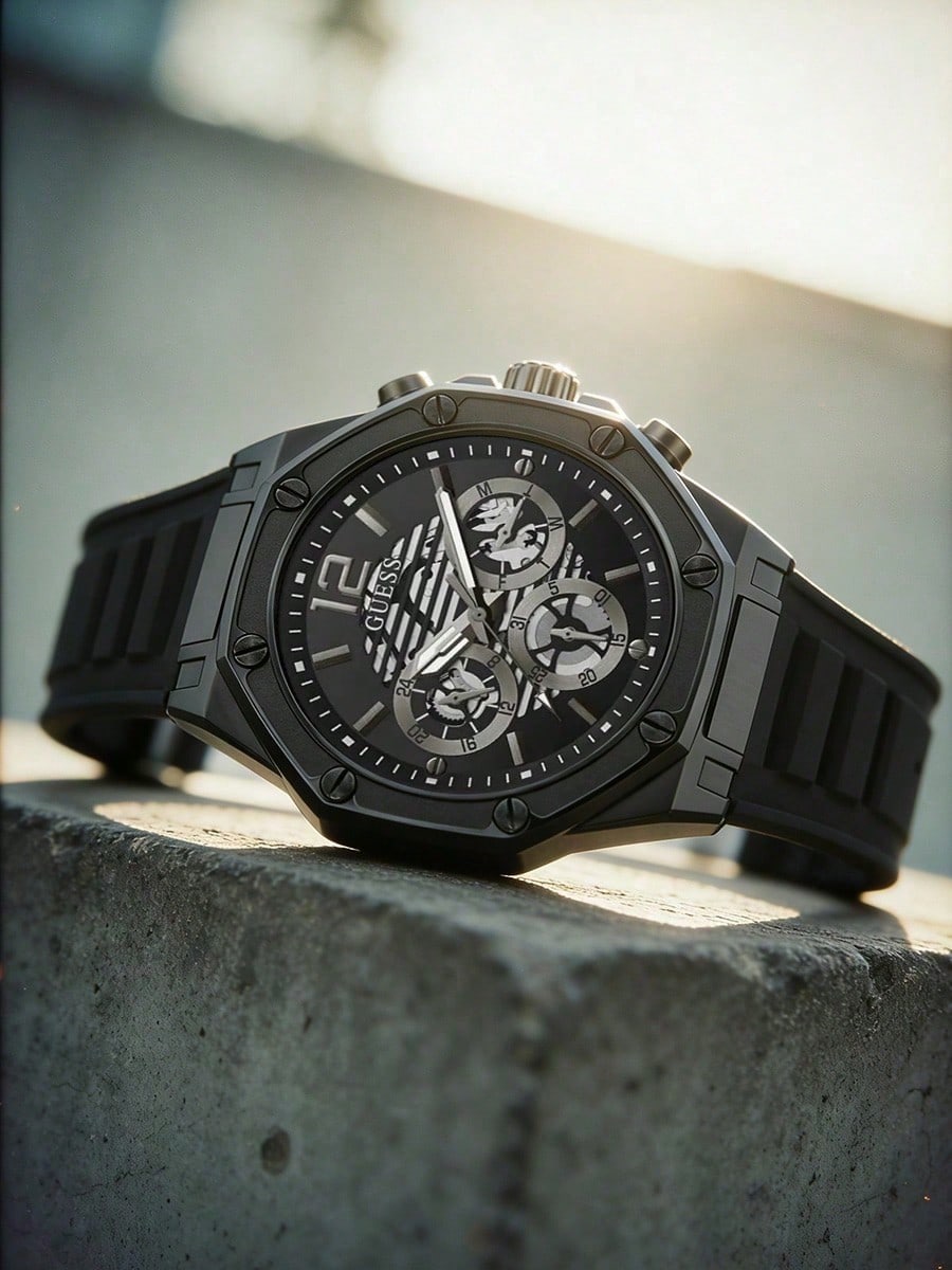GUESS Men`s Quartz watch GW0263G4 melns