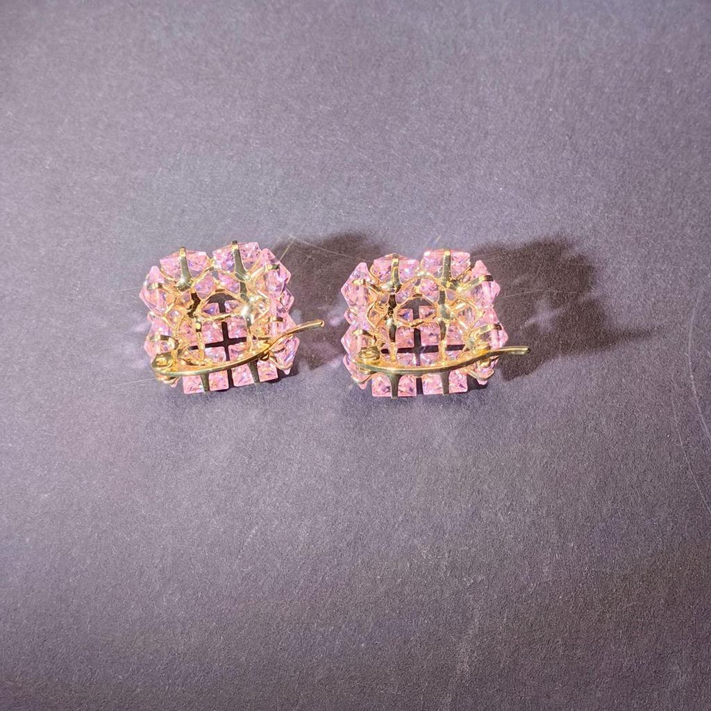 Koreanischer Stil 925 Silber Schmetterling & Quaste Ohrringe mit Zirkonia, Strass und Perlen Akzenten für Herbst/Winter.