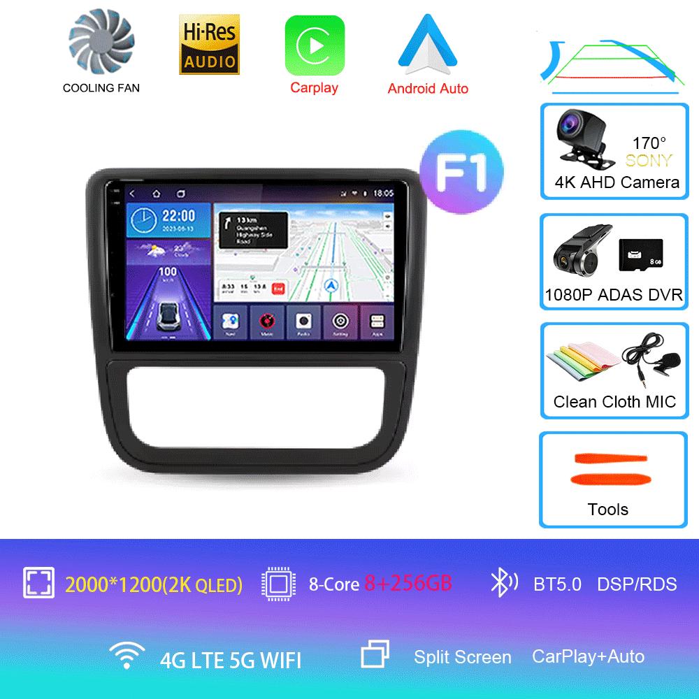 Android 14 Car Radio For Volkswagen Scirocco 3 III Mk3 2008 - 2014 Multimedia Video Player Navigation Stereo GPS No 2din 2 Din D