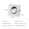 Embedded LED Wall Lamp, 360 Degree Rotation, Adjustable Angle, Hidden Recessed, Bedside Light, Folding Switch, Aisle Stair Sconc