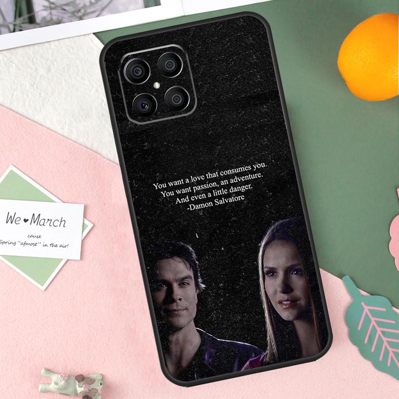 

Vampire Diaries TV Series Case For Honor X9b X8b X9a X8a X8 X9 X9c 50 70 90 Lite Honor 200 Pro Magic 7 5 6 Lite Cover Honor X9c