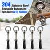 304  Stainless Steel Reusable Expansion Eye Bolts Removable Expansion Bolts  Multifunctional