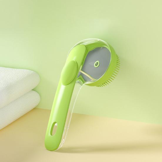 1/3 Τεμάχια Βούρτσα Μπάνιου Κατοικίδιου Ζώου με Εργονομική Αντιολισθητική Λαβή Εύκολο στον Καθαρισμό Βούρτσα Ντους Κουταβιού Βούρτσα Απομάκρυνσης Τριχών Κατοικίδιου Ζώου Εργαλείο Περιποίησης Σκύλου