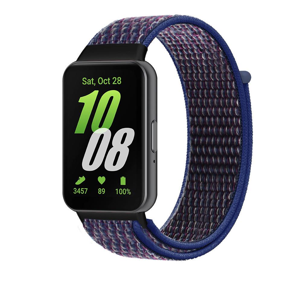 Nylonový pásek pro Samsung Galaxy Fit 3 Nastavitelný elastický náramek s poutkem na hodinky pro Samsung Galaxy Fit3 Náhradní pásek