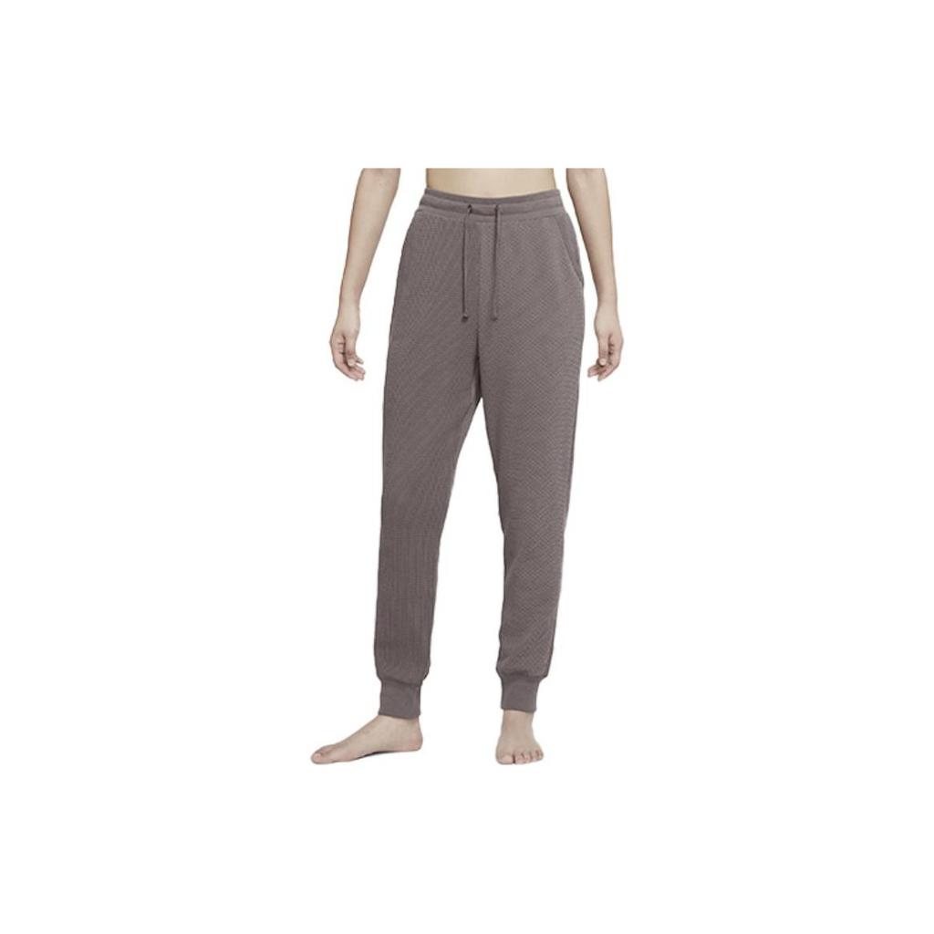 Nike Solid Color Simple Drawstring Cuffed Sports Pants Women Pants Mineral-Purple DD5542-202