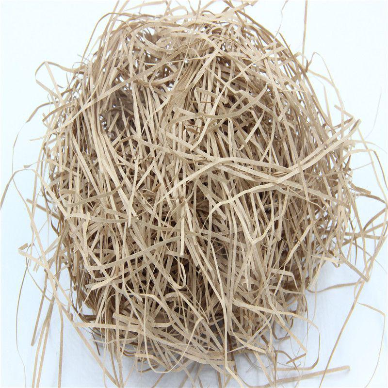 Multicolor Thick Paper Raffia Grass for Gift Box Packaging - Shockproof Material In Stock