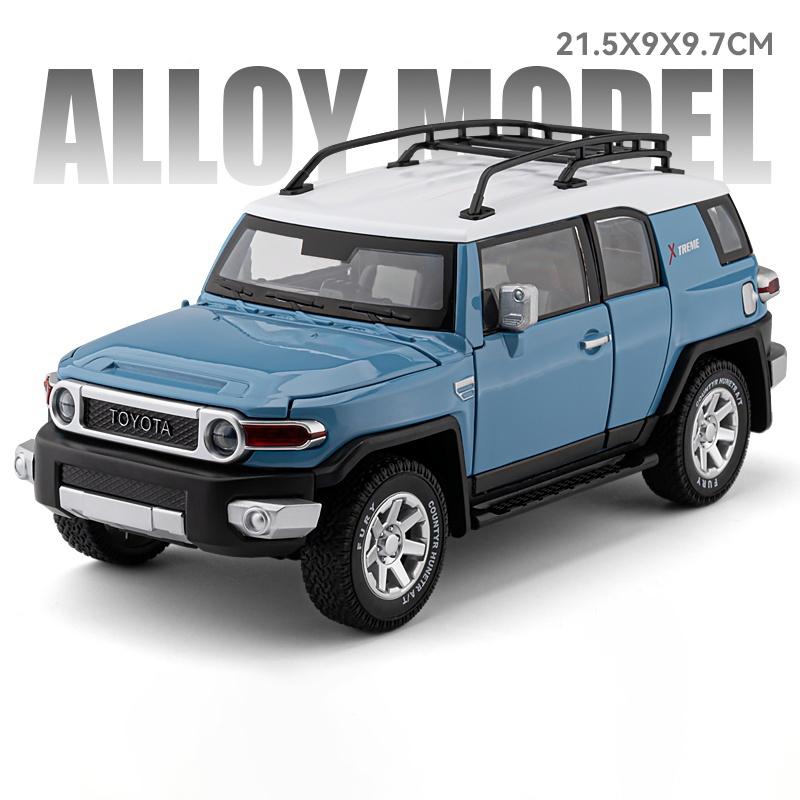 1:24 Toyota Land Cruiser LC80 FJ LC250 Tacoma Tundra Off Road SUV Alloy Metal Diecast Model Car Home Trendy Ornaments Collection