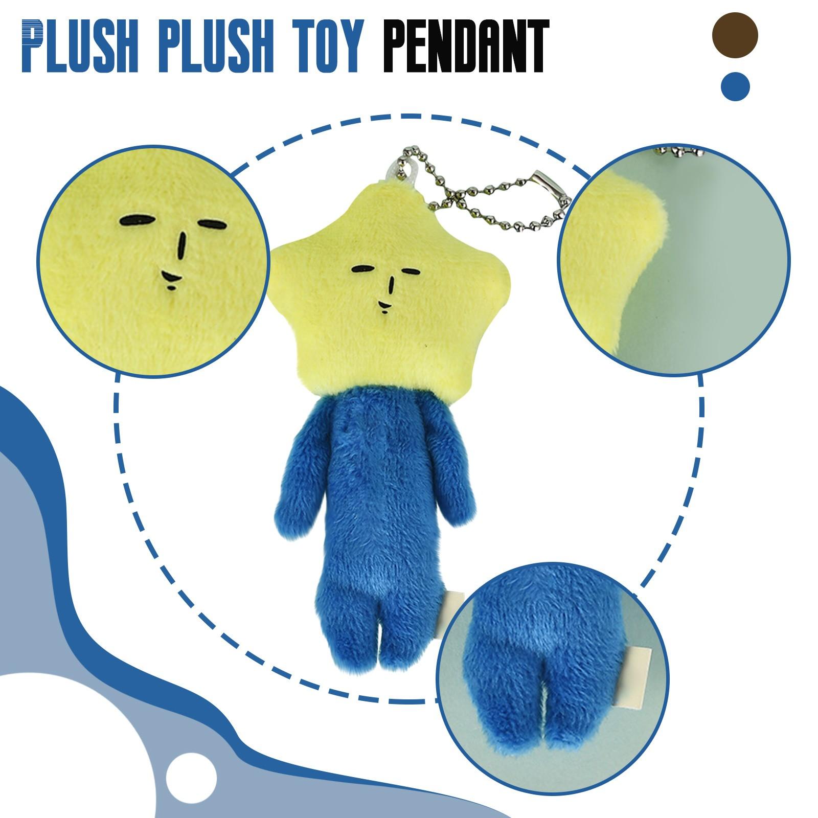 

Плюшевий брелок Милий Колекційний Кулон, Магнітні Люди Потворний Предмет Прикраса Підходить для Сумки та Ключів (1шт) One Size