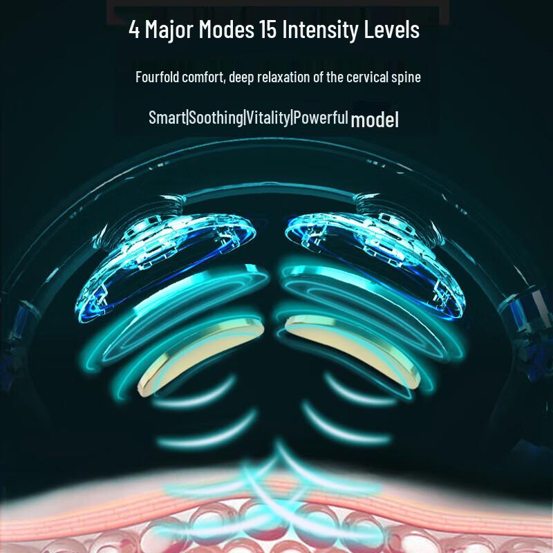 K6 Smart Neck Massager with Heat and Pulse Therapy